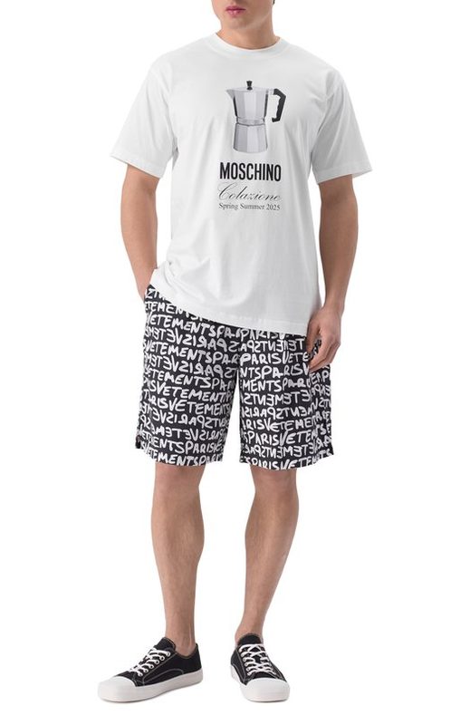 Текстильные кеды Edge Moschino 2