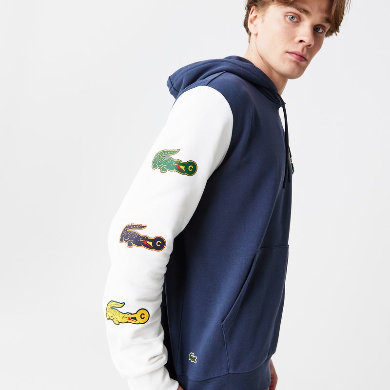 Мужская толстовка - худи Lacoste стандартного кроя 5
