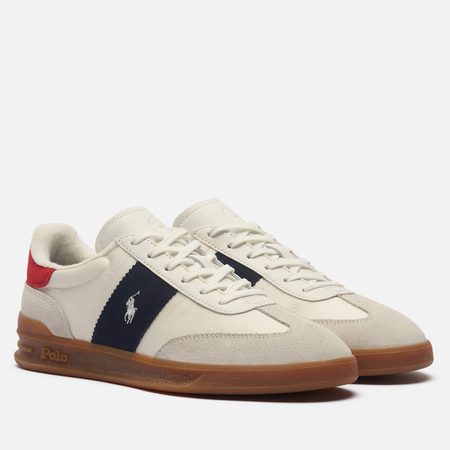 Мужские кроссовки Polo Ralph Lauren Heritage Area PP, цвет белый
