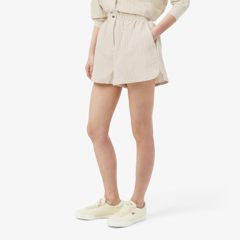 Женские шорты Lacoste из льна 3
