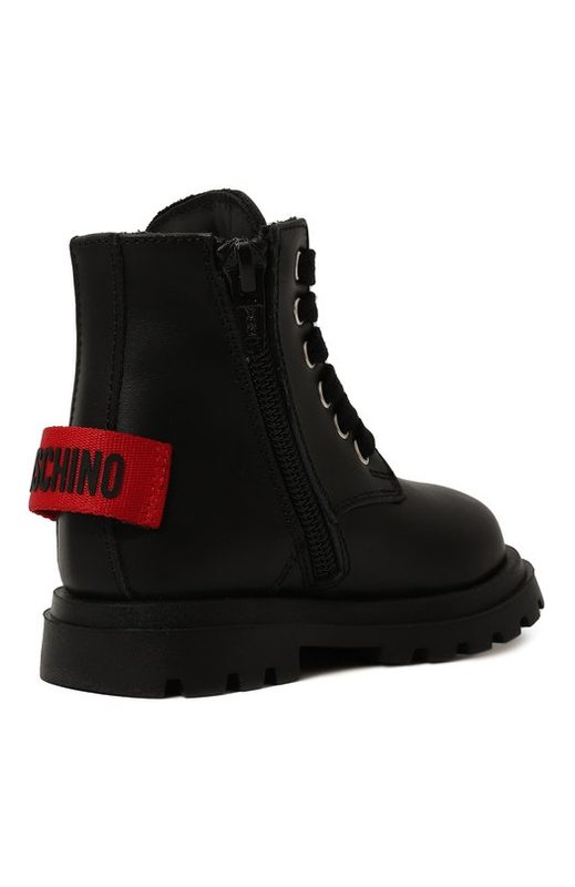 Кожаные ботинки Moschino 3