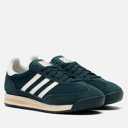Мужские кроссовки adidas Originals SL 72 RS, цвет зелёный