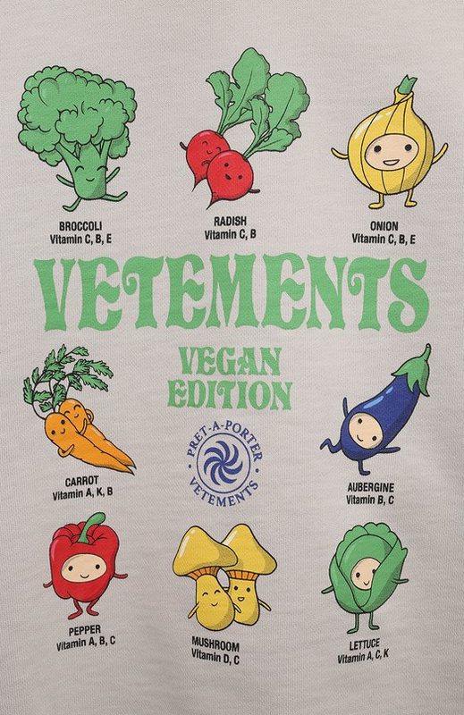 Хлопковое худи VETEMENTS 3