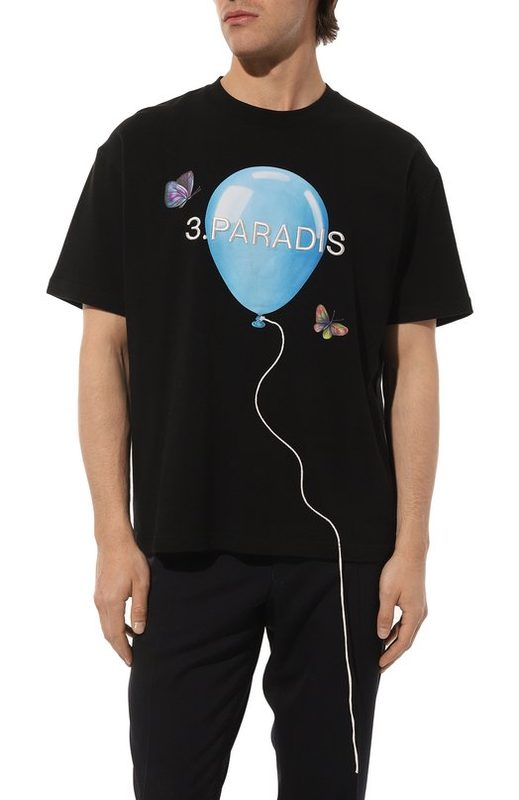 Хлопковая футболка 3.Paradis 3
