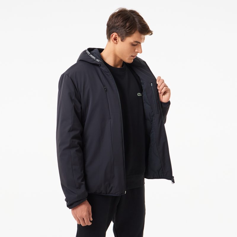 Мужская водоустойчивая ветровка Lacoste с капюшоном 4