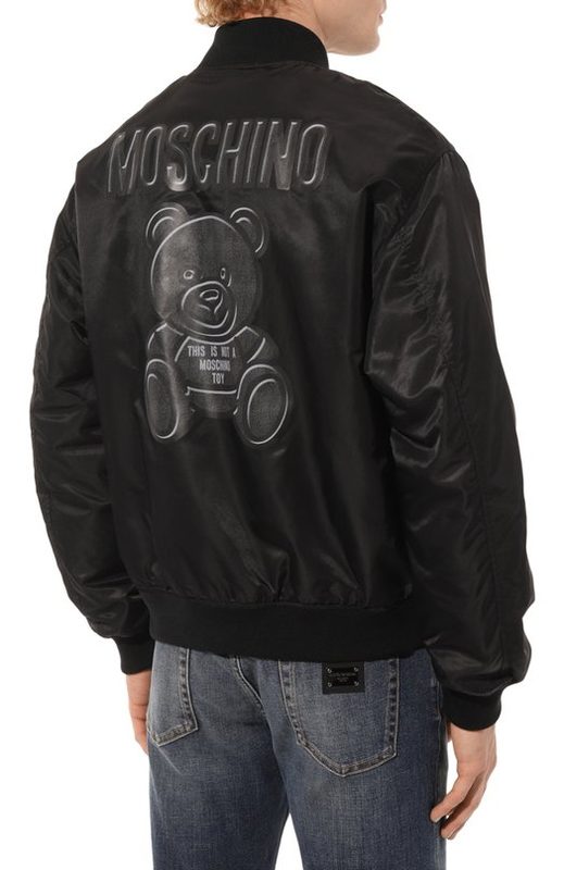 Утепленный бомбер Moschino 4