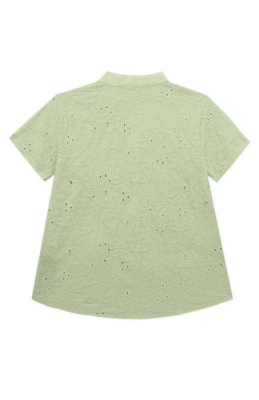 Хлопковая блузка Trussardi junior 2