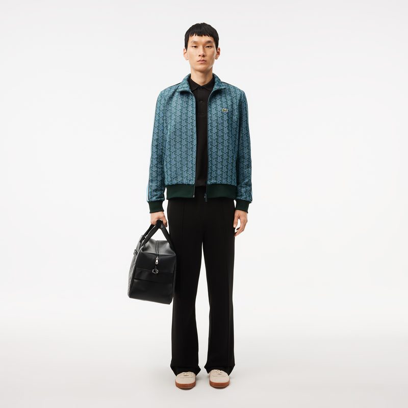 Мужская жаккардовая толстовка Lacoste PARIS с монограммой 4