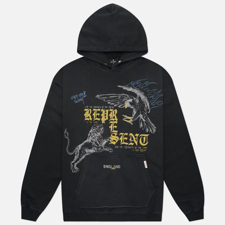 Мужская толстовка REPRESENT Enemy Hoodie, цвет чёрный