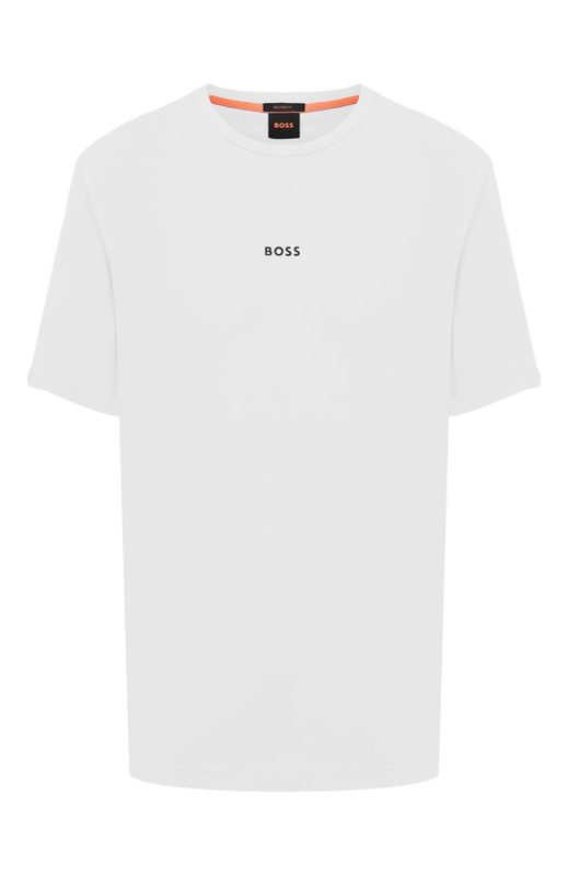 Хлопковая футболка BOSS Orange