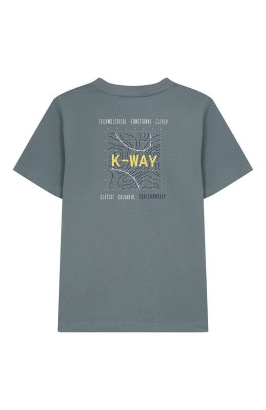 Хлопковая футболка K-Way 2