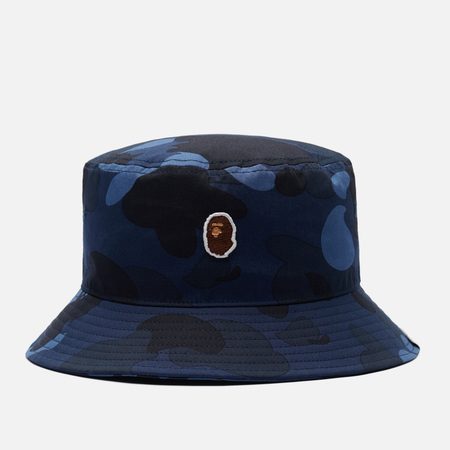 Панама A Bathing Ape Color Camo, цвет синий