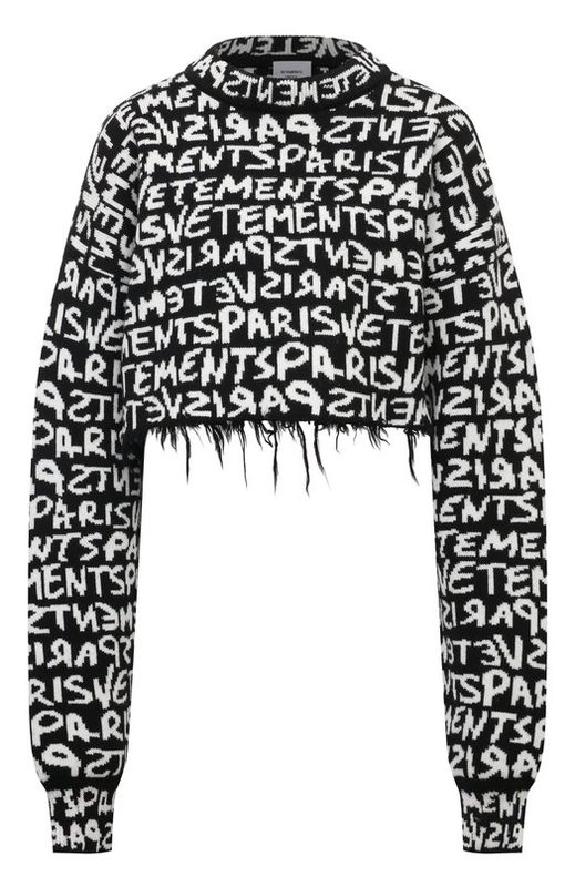 Шерстяной свитер VETEMENTS