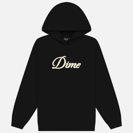 Мужская толстовка Dime Cursive Hoodie, цвет чёрный
