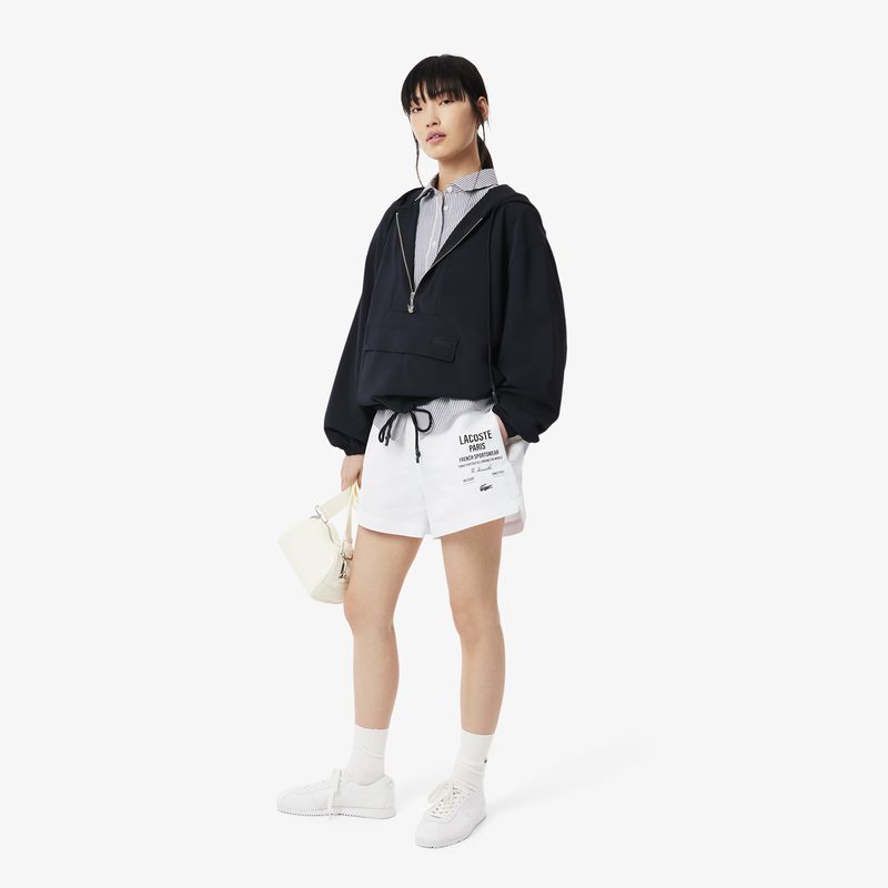 Длинные шорты Lacoste с принтом 3