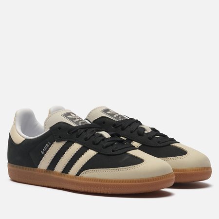 Женские кроссовки adidas Originals Samba OG, цвет чёрный