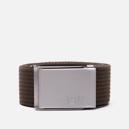 Ремень Fjallraven Canvas, цвет оливковый