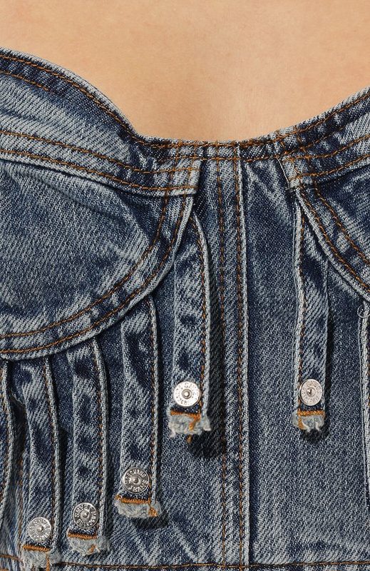 Джинсовый топ M05CH1NO Jeans 5
