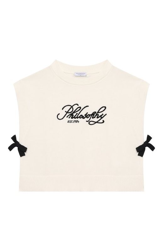 Хлопковый жилет Philosophy di Lorenzo Serafini Kids