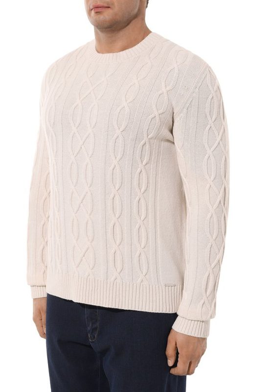 Джемпер из шерсти и кашемира Il Borgo Cashmere 3
