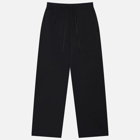 Мужские брюки SKIMS Jersey Lounge Straight Leg, цвет чёрный