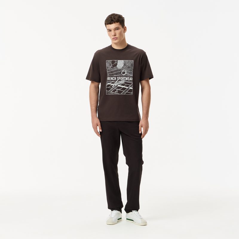 Мужские брюки Lacoste из хлопка
