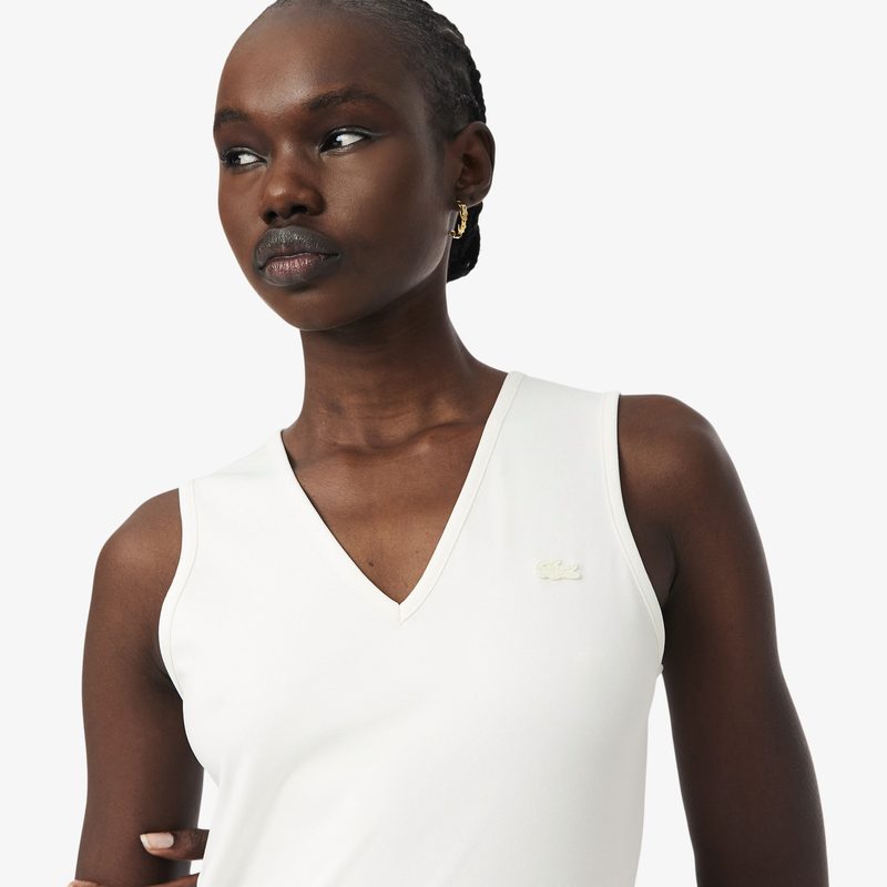 Платье Lacoste стандартного кроя с длинными рукавами и поясом 3