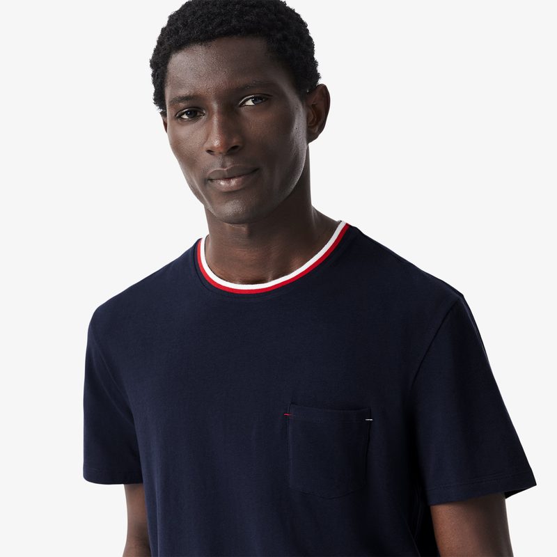 Мужская футболка для дома Lacoste из хлопка 5