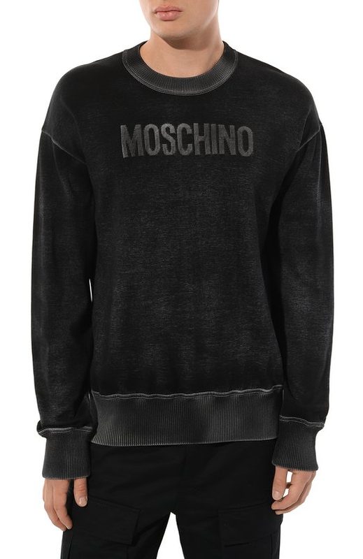 Хлопковый джемпер Moschino 3