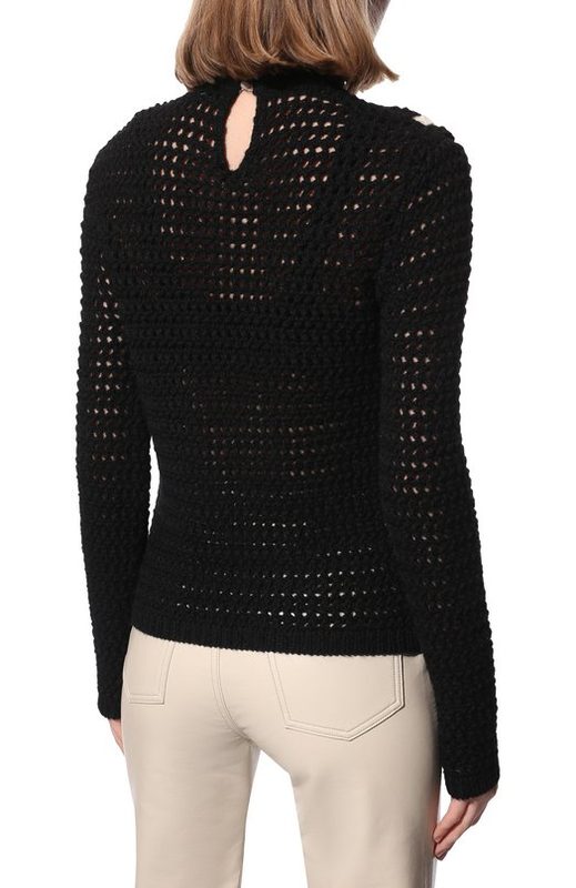 Шерстяной свитер Saint Laurent 4