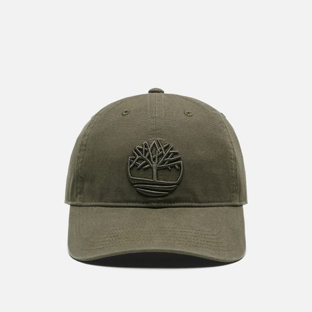 Кепка Timberland Soundview Embroidered Baseball, цвет оливковый