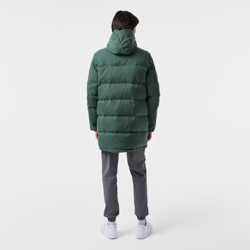 Мужская утеплённая парка Lacoste с капюшоном 2