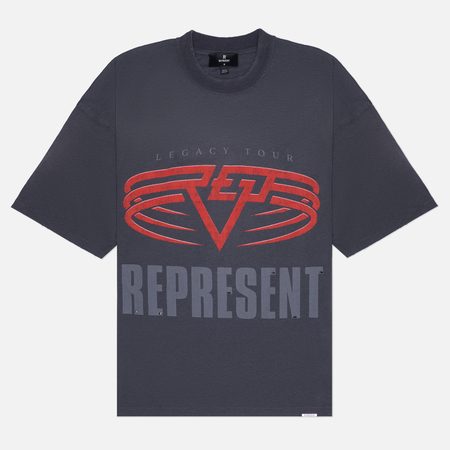 Мужская футболка REPRESENT Reversible Living Legacy Falcon, цвет серый