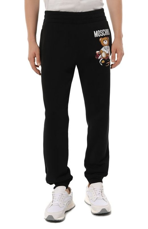 Хлопковые джоггеры Moschino 3