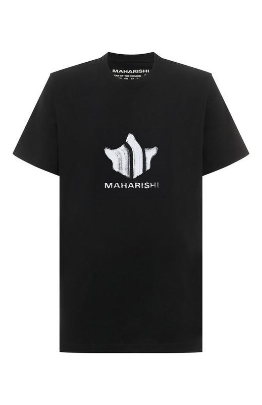 Хлопковая футболка Maharishi