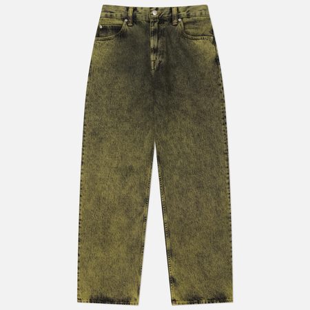 Мужские джинсы Edwin Matrix Pembroke Black Denim 13.56 Oz, цвет зелёный