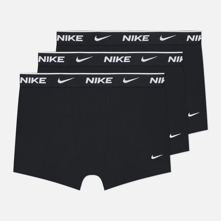 Комплект мужских трусов Nike Underwear Trunk 3-Pack, цвет чёрный