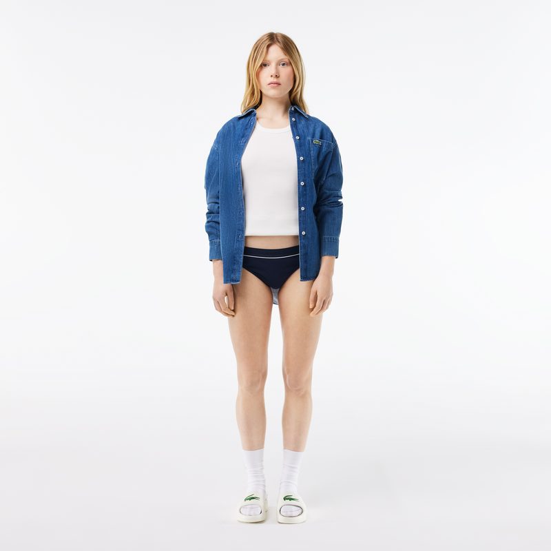 Женское нижнее бельё Lacoste из эластичного хлопка 5