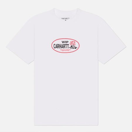 Мужская футболка Carhartt WIP Harlequin BBQ, цвет белый