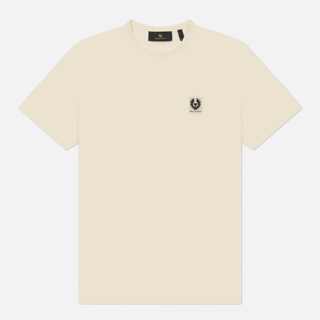Мужская футболка Belstaff Crew Neck, цвет бежевый