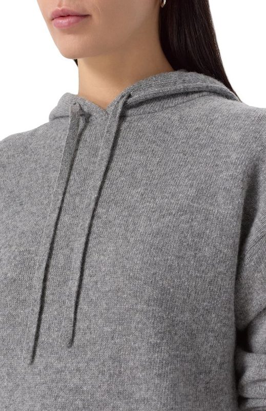Худи из шерсти и вискозы Weekend Max Mara 5