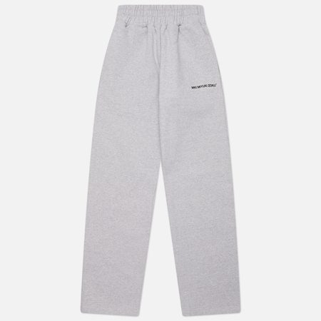 Мужские брюки MKI MIYUKI ZOKU Uniform Wide Leg Joggers, цвет серый