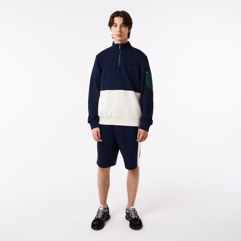Мужская толстовка Lacoste колор-блок 3