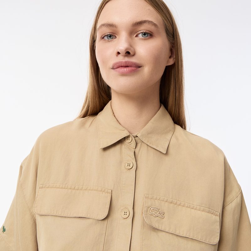 Женское платье Lacoste из эластичного хлопка 4