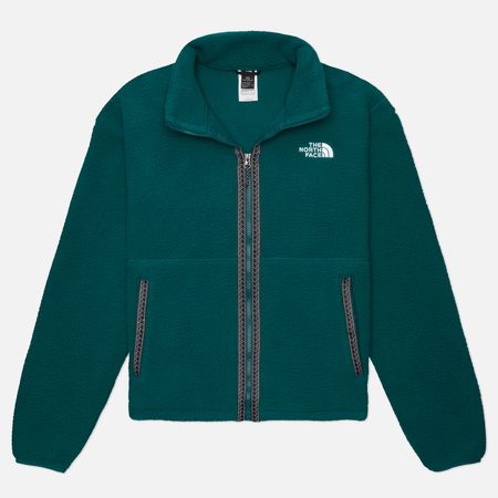 Мужская флисовая куртка The North Face TNF Fleeski Full-Zip, цвет зелёный