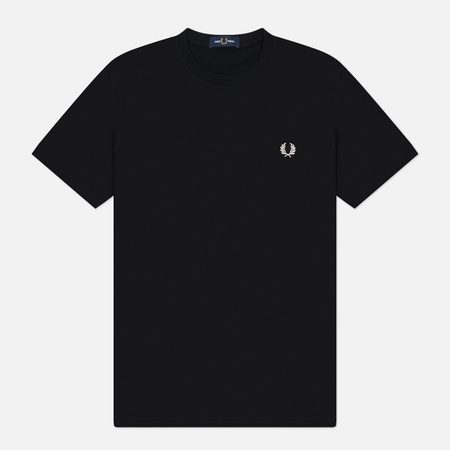 Мужская футболка Fred Perry Bold Branding Regular, цвет чёрный