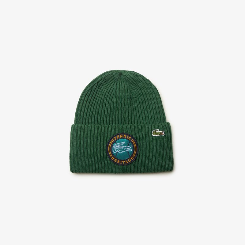 Вязаная шапка Lacoste