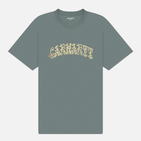 Мужская футболка Carhartt WIP Monogram, цвет зелёный