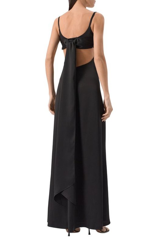 Атласное платье Max Mara Studio 4