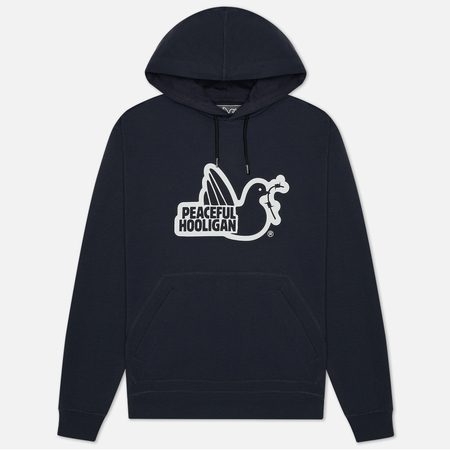 Мужская толстовка Peaceful Hooligan Outline Dove Hoodie, цвет синий